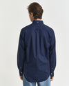 Gant Regular Poplin Shirt - Marine