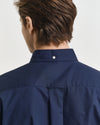 Gant Regular Poplin Shirt - Marine