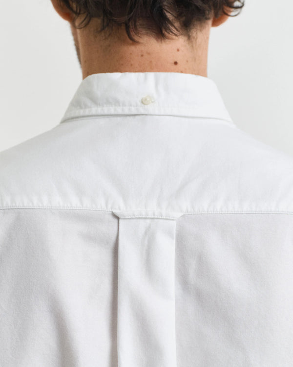 Gant Regular Classic Oxford Shirt - White