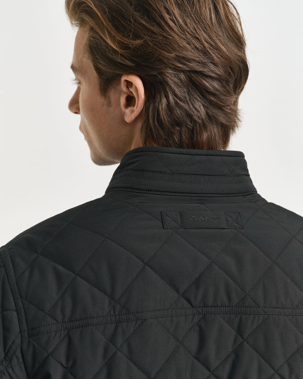 Gant Quilted Windcheater - Black