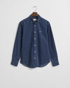 Gant Regular Corduroy Shirt - Naval Blue
