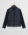 Gant Mixed Media Jacket - Evening Blue