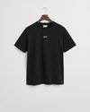 Gant Small Graphic SS T-Shirt - Black