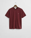 Gant Reg Shield SS T-Shirt - Bordeaux