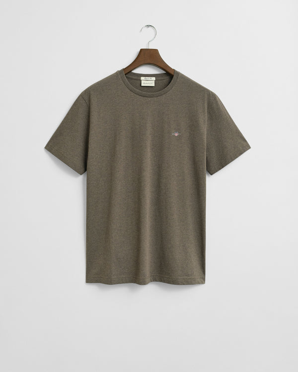 Gant Reg Shield SS T-Shirt - Seawood Melange