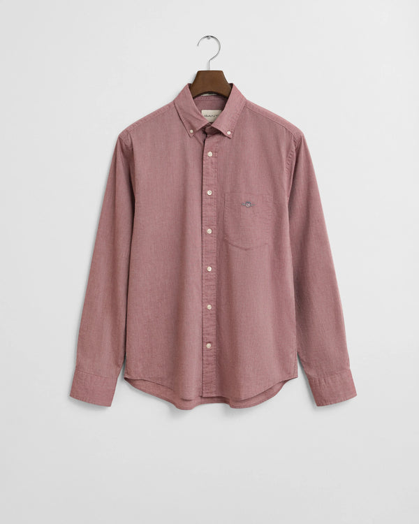 Gant Regular Classic Poplin Shirt - Plumped Red