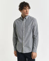 Gant Regular Archive Poplin Stripe Shirt - Naval Blue