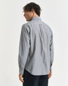 Gant Regular Archive Poplin Stripe Shirt - Naval Blue