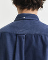 Gant Regular Corduroy Shirt - Naval Blue