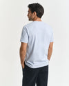 Gant Reg Shield SS T-Shirt - Ice Blue Melange