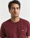 Gant Reg Shield SS T-Shirt - Bordeaux