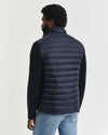 Gant Mixed Media Jacket - Evening Blue