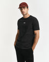 Gant Small Graphic T-Shirt - Black