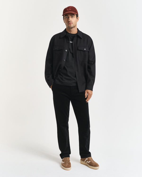 Gant Small Graphic T-Shirt - Black