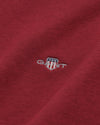 Gant Regular Shield Half Zip Sweat - Plumped Red