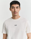 Gant Small Graphic SS T-Shirt - Cream