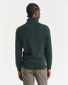 Gant Casual Cotton Half Zip - Tartan Green
