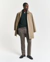 Gant Casual Cotton Half Zip - Tartan Green