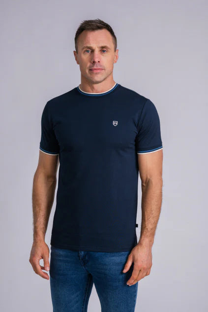 Tommy Bowe XV Kings Valley Vikings T-Shirt - Classic Navy