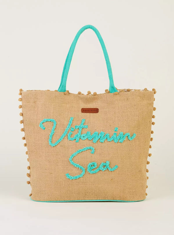 Brakeburn Vitamin Sea Beach Bag - Beige