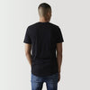 11 Degrees Printed Sleeve Cuff Logo T-Shirt - Black Aztec AOP