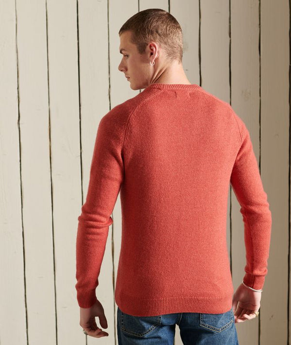 Superdry Harlo Crew Jumper - Warm Orange