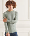 Superdry Studios Merino Crew - Slate Grey