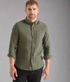 Superdry Studios Brushed Flannel - Thyme Marl Twill