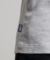 Superdry Vintage Logo EMB L/S Top - Glacier Grey Marl