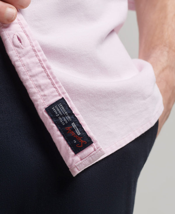 Superdry Cotton LS Oxford Shirt - City Pink