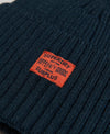 Superdry Workwear Knitted Beanie - Eclipse Navy