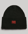 Superdry Workwear Knitted Beanie Hat - Surplus Goods Olive