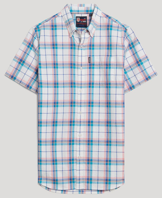 Superdry Lightweight Check Shirt - Optic Check