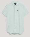 Superdry Vintage Oxford SS Shirt - Light Green