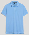 Superdry Studios Jersey Polo - Bluebell