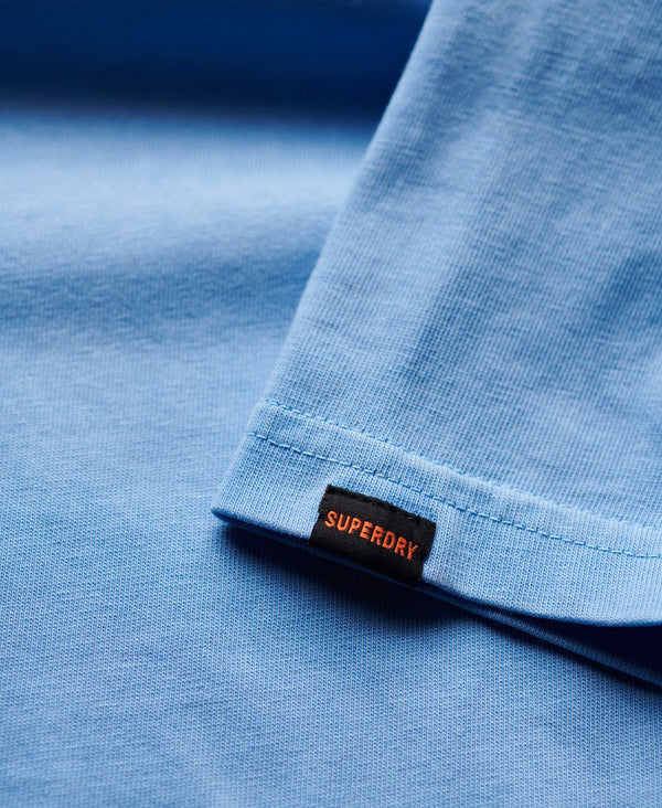 Superdry Studios Jersey Polo - Bluebell