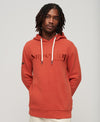 Superdry Terrain Logo Overdyed Hoodie - Ketchup