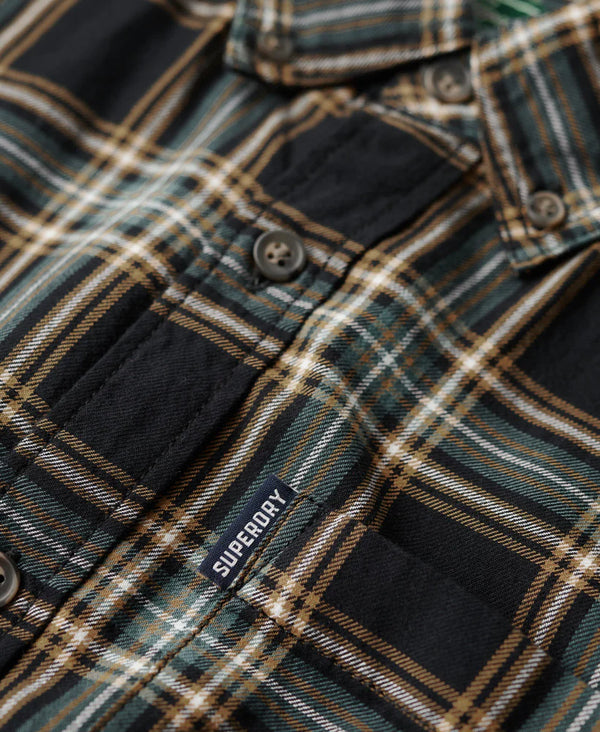 Superdry Vintage Check Shirt - Pasadena Check Black