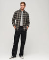 Superdry Vintage Check Shirt - Pasadena Check Black