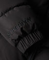 Superdry Hooded Spirit Sports Puffer - Black