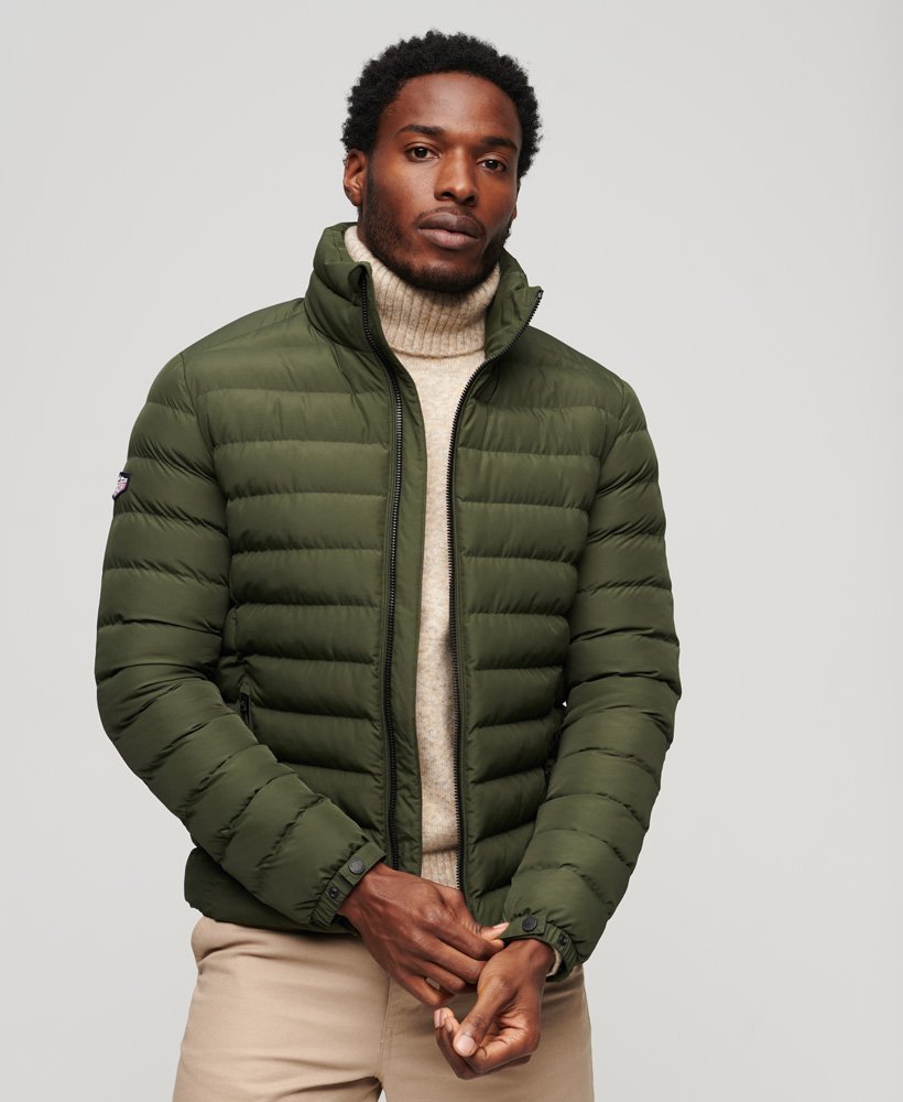 Padded hotsell jacket green