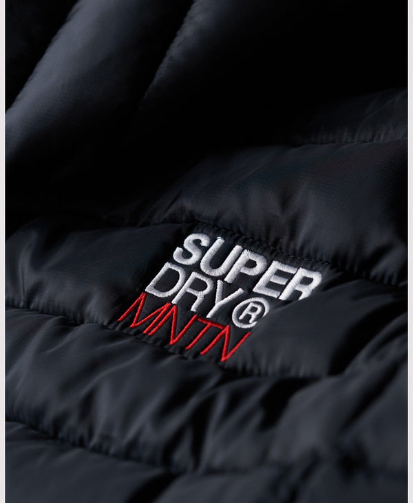 Superdry Hooded Storm Hybrid Padded Jacket - Eclipse Navy