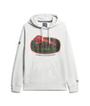 Superdry Workwear Logo Graphic Hoodie - Glacier Grey Marl