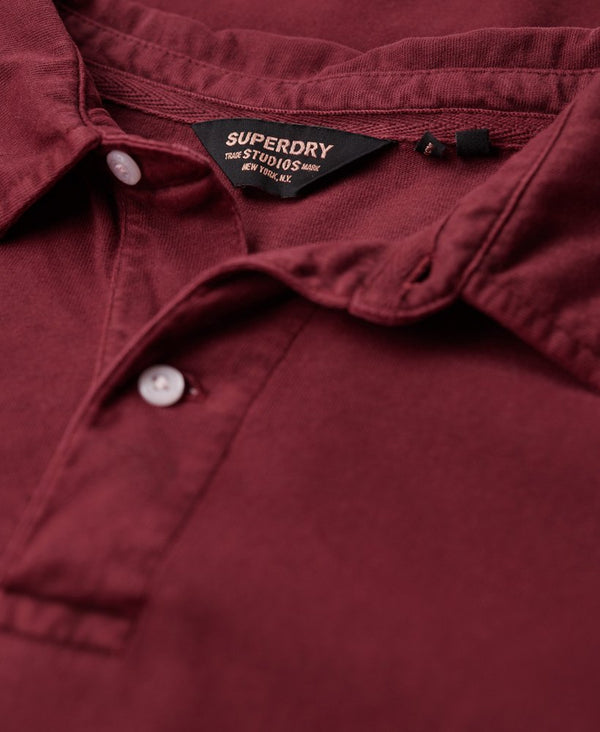 Superdry Studios Jersey Polo - Stanton Red