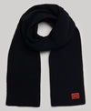 Superdry Workwear Knitted Scarf - Eclipse Navy