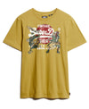 Superdry Tokyo VL Graphic T-Shirt - Oil Yellow
