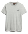 Superdry Essential Logo Emb Tee - Light Grey Grindle Feeder