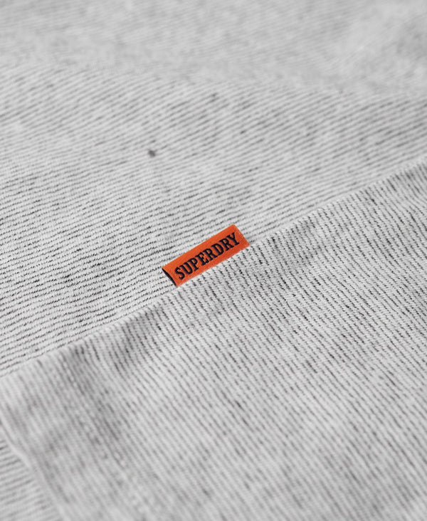 Superdry Essential Logo Emb Tee - Light Grey Grindle Feeder