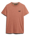 Superdry Essential Logo EMB Tee - Fired Orange Grit