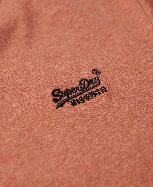 Superdry Essential Logo EMB Tee - Fired Orange Grit